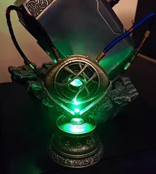 Marvel The Avengers Doctor Strange Necklace Crystal Eye Of Agamotto Pendant The Avenger Infinity War Necklace Props Cosplay Toys