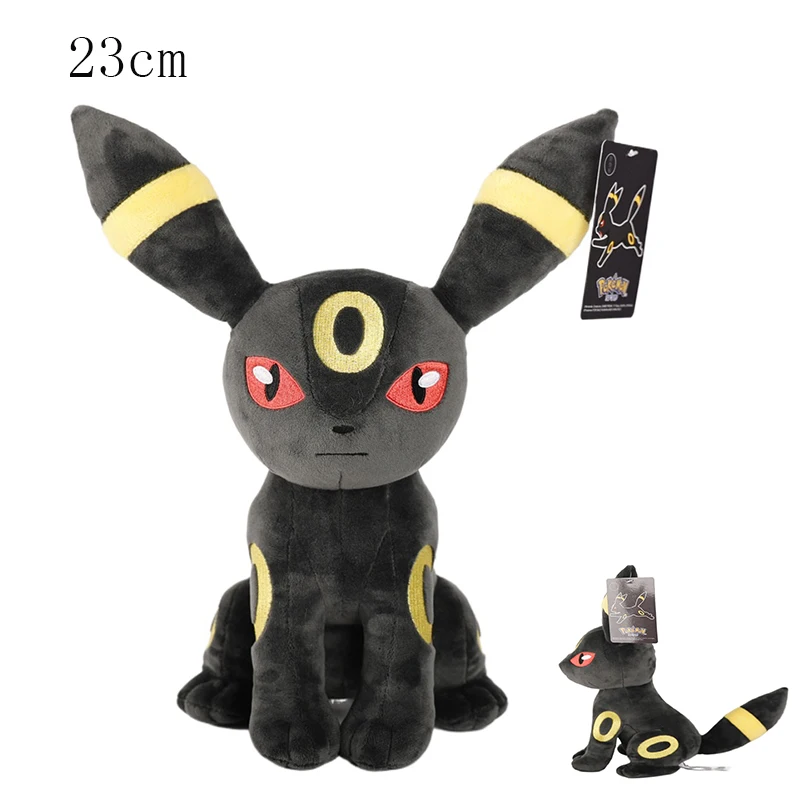 Großes Umbreon-Plüschtier Vaporeon Eevee Sylveon Laceon Flareon Leafeon Jolteon Espeon Gefüllte Peluche Kinderspielzeug Geschenk – Detail 1