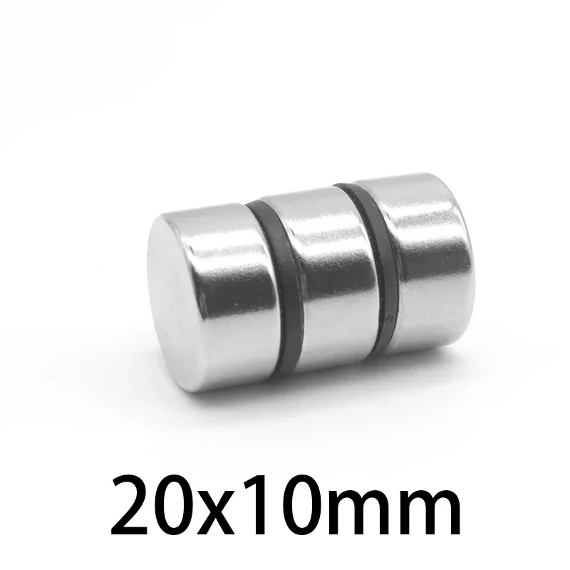 2/5/10/15/20PCS 20x10 Round Powerful Strong Magnetic Magnets N35 Rare Earth Magnet 20x10mm Permanent Neodymium Magnet 20*10 mm