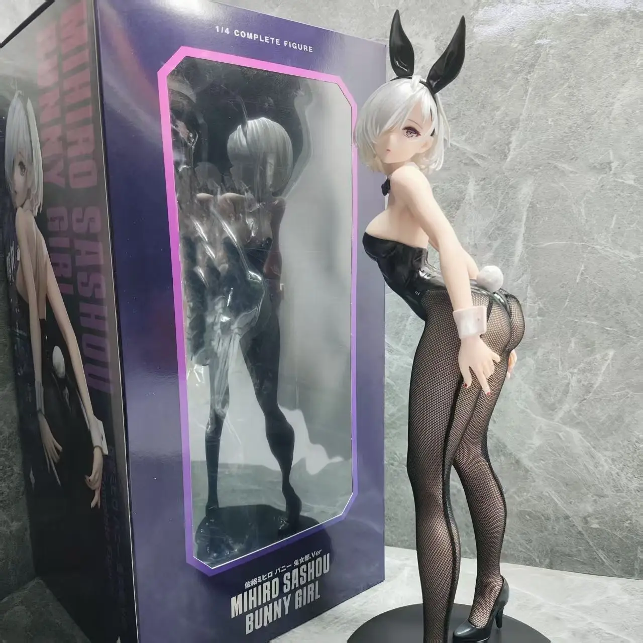 

42cm Native Binding Mihiro Sashou Bunny Girl 1/4 Figure Hard Pvc Toy Game Statue Adult Anime Action Model Doll Gift Toys