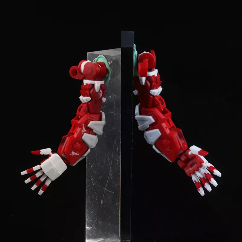 1 Para Figur Akcji Budowlanych z Ruchomymi Rękami DIY Akcesoria Zestaw Ruchomych Rąk 3.0 MG 1/100 1/144 Astray Red Frame Sazabi Ver.ka Model