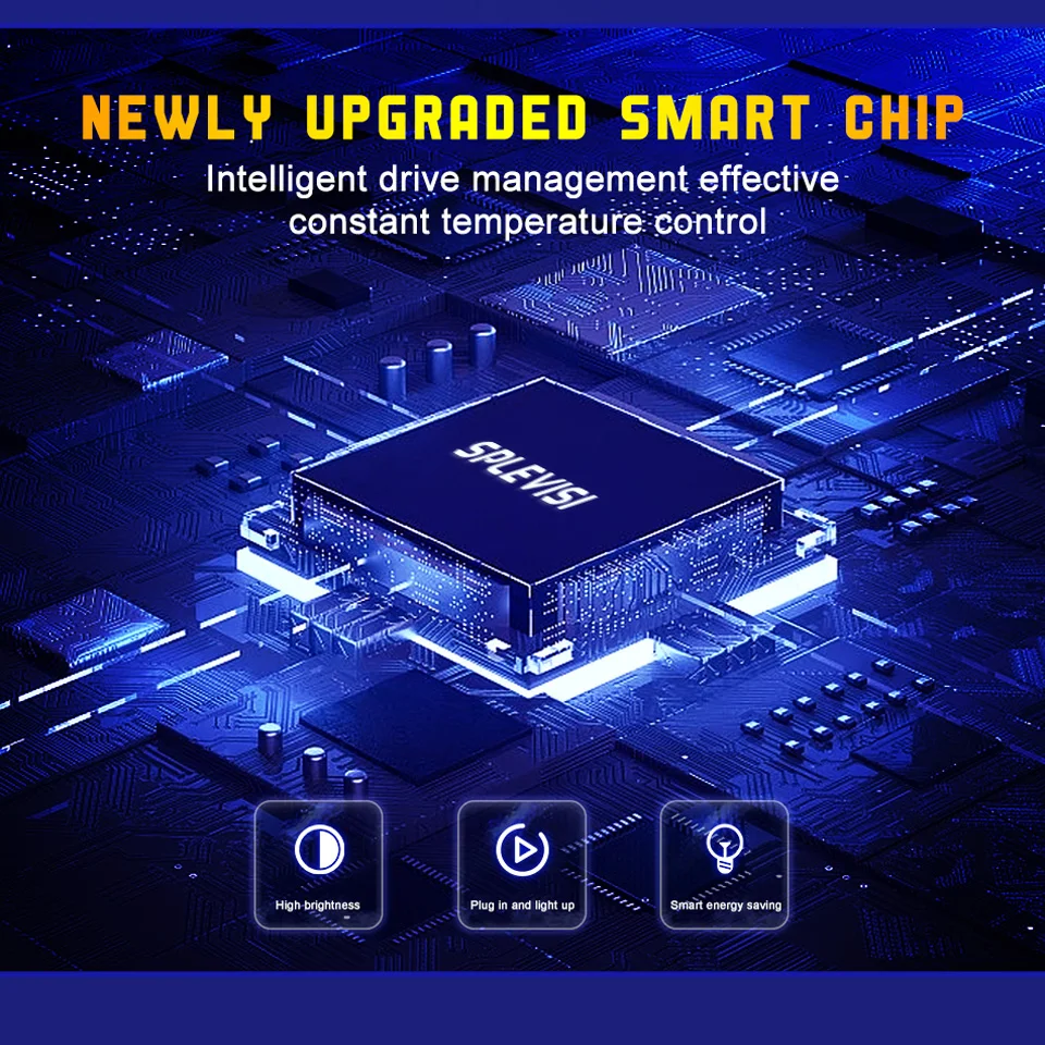 9003 H4 LED المصباح الأبيض-تيار المدخلات المستقر يحمي الدائرة لـ Kawasaki Vulcan S VN650 2015 2016 2017 2018 2019-2023 #3