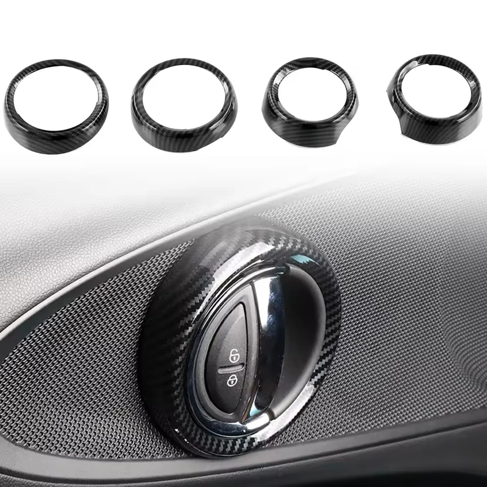 For Mini Clubman F54 2015 2016 2017 2018 2019 2020 2021 2022 2023 Car Accessories ABS Interior Door Handles Cover Trim 4pcs