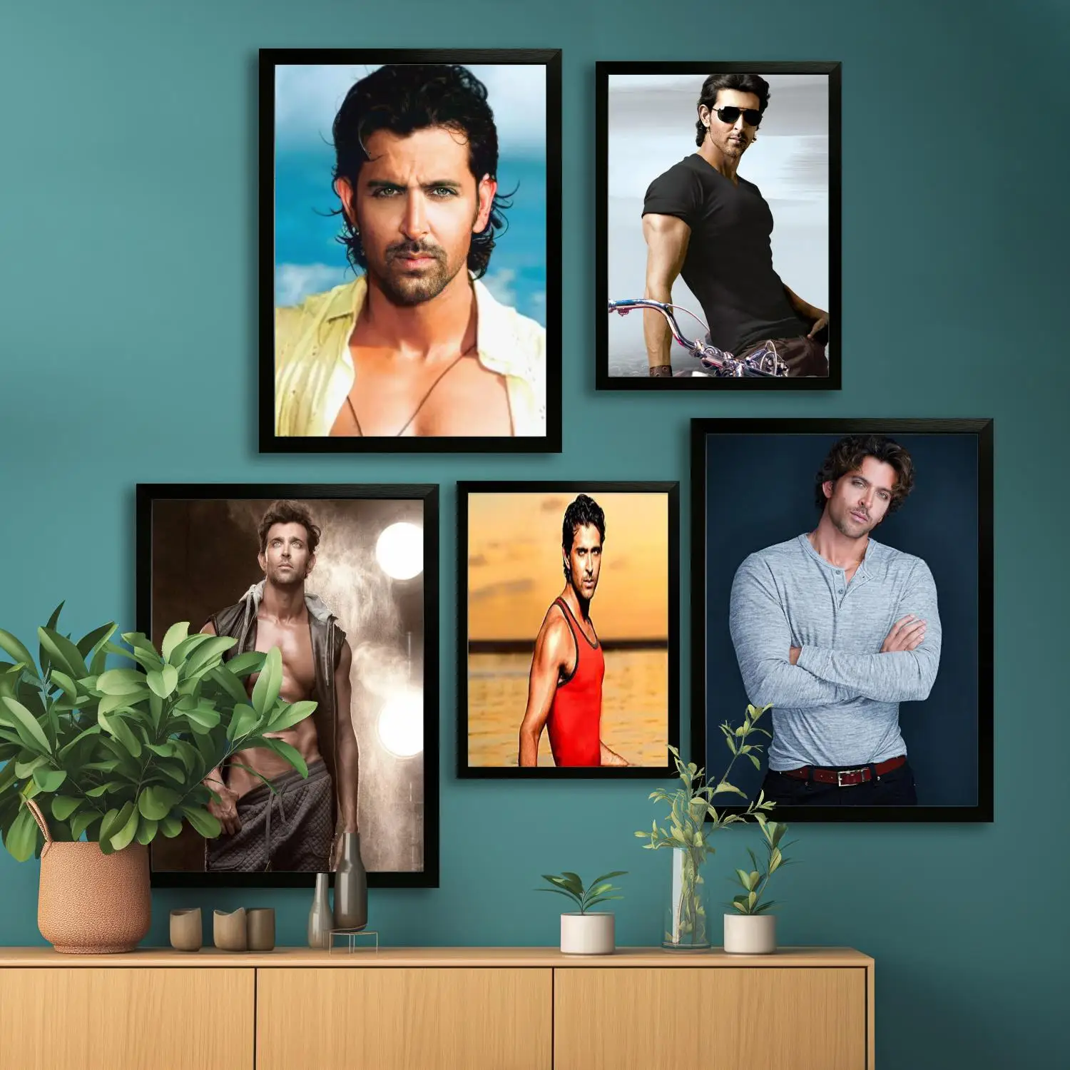 hrithik roshan Canvas Art Poster and Wall Art, Picture Print, Modern Family Bedroom Decor,Decorative painting