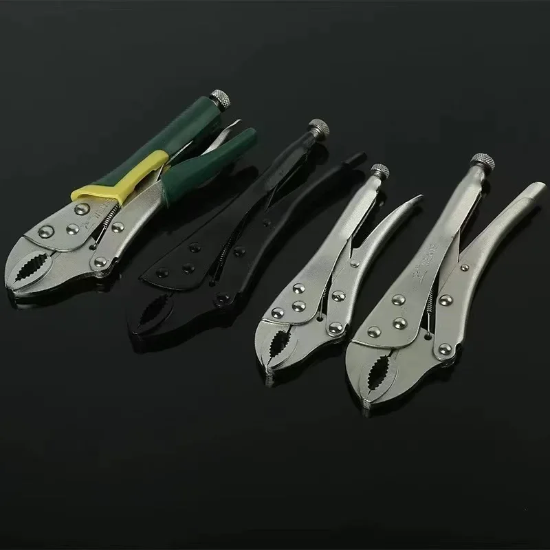 Multi Functional Pliers with Light Handle Tool 10 Inch Round Hole Straight Hole Quick Adjustable Round Mouth Fixed