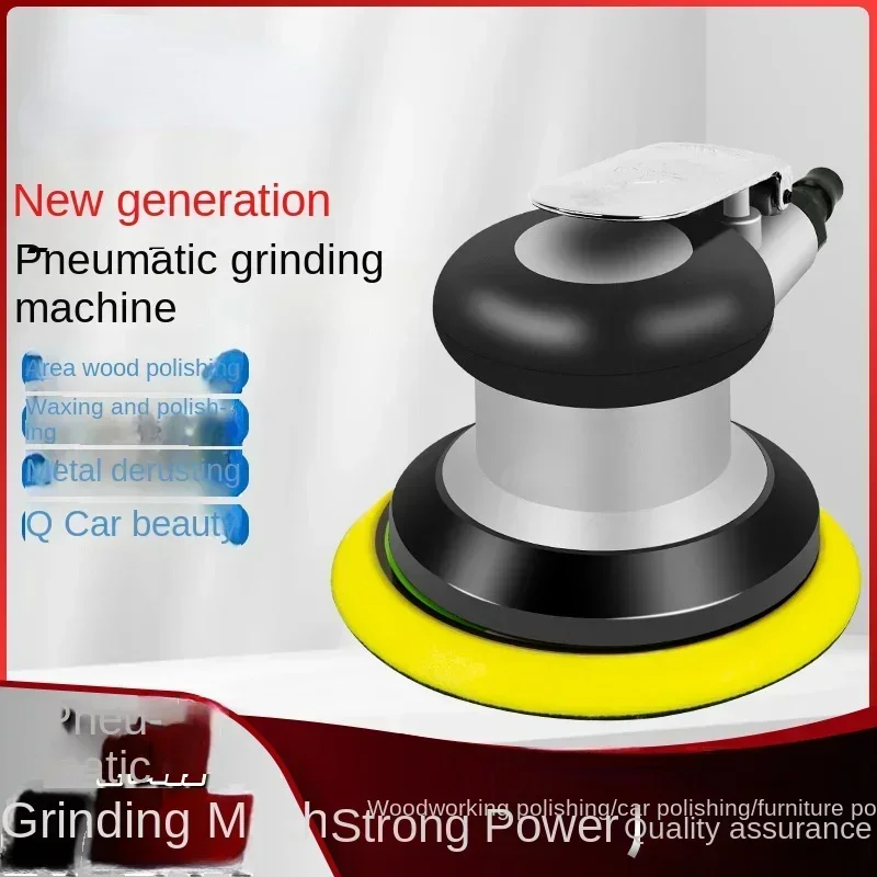 

Pneumatic Polishing Machine, 5-inch Sandpaper Air Grinder, Dry Grinding Head, Car Beauty Polishing And Waxing Polishing MachineH