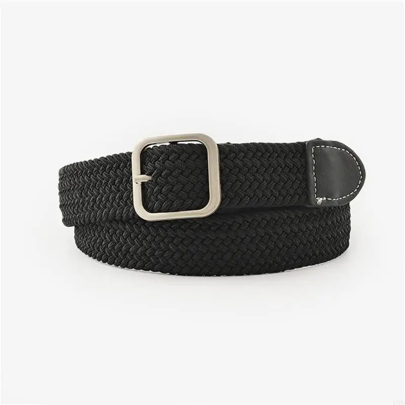Handwoven Waistband Pants Belt Women Casual Belt Waistbelt Students Accessory
