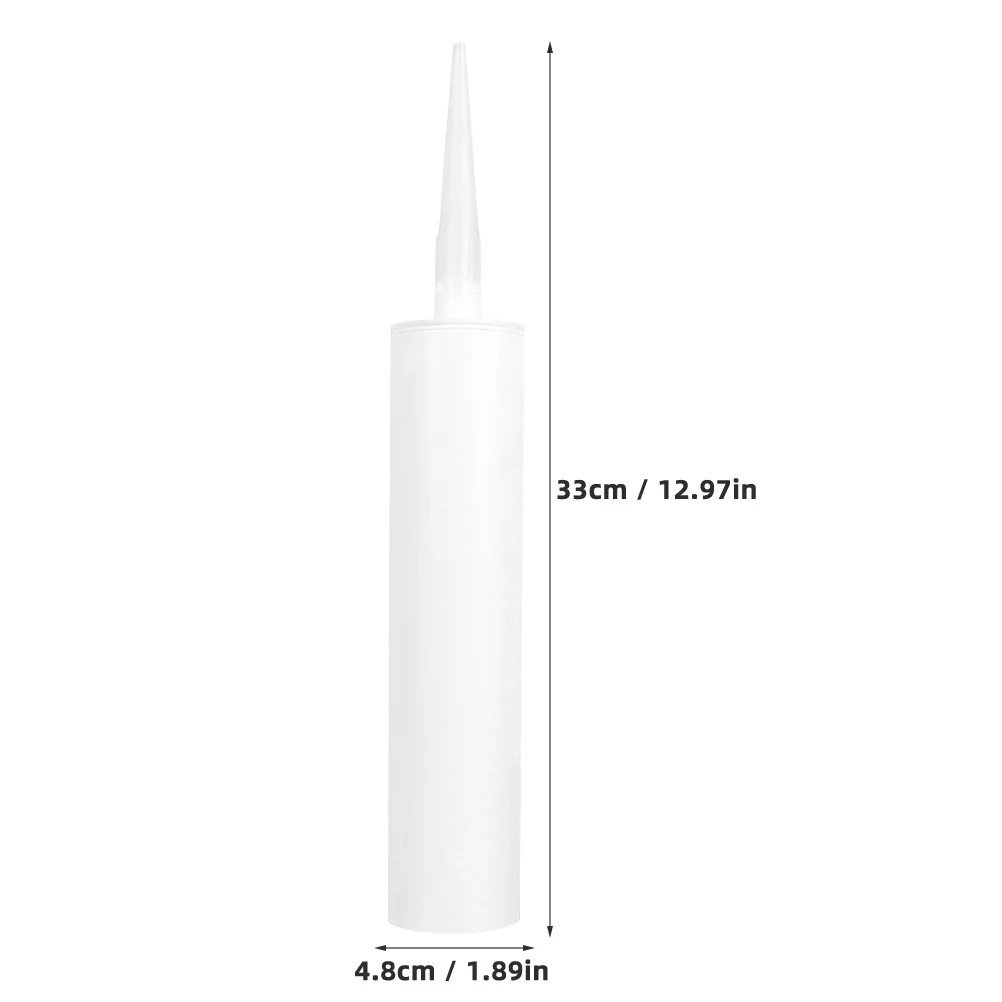 4 Pcs Drain Empty Sealant Sealing Caulking Tubes Can Hole Sealer Wall