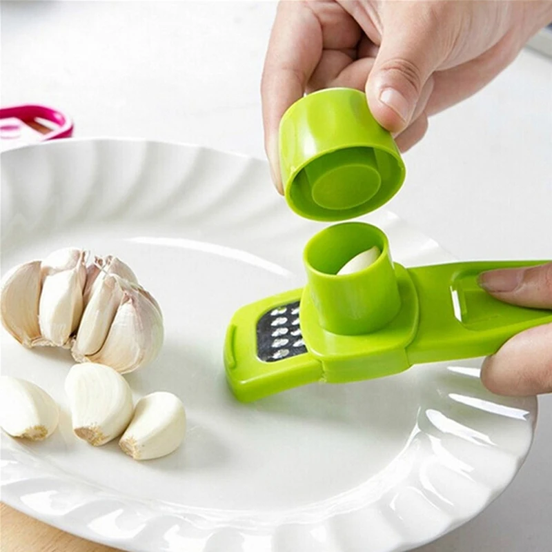Mexico Ginger Garlic Cutter Slicer Multi‑Functional Manual Ginger Garlic Grater Grinder Planer Lazy Garlic Slicing Tool Hot Sell