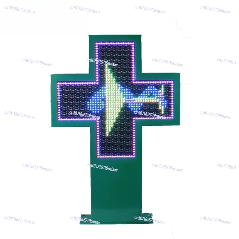 Pharmacy Logo Light Emitting Diode Pharmacy Sided Cross