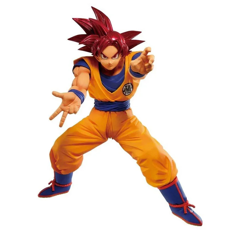 In magazzino originale Bandai Dragon Ball Anime Son Goku MAXIMATIC Anime Figure Model Toys ornamenti da collezione regali per bambole per bambini