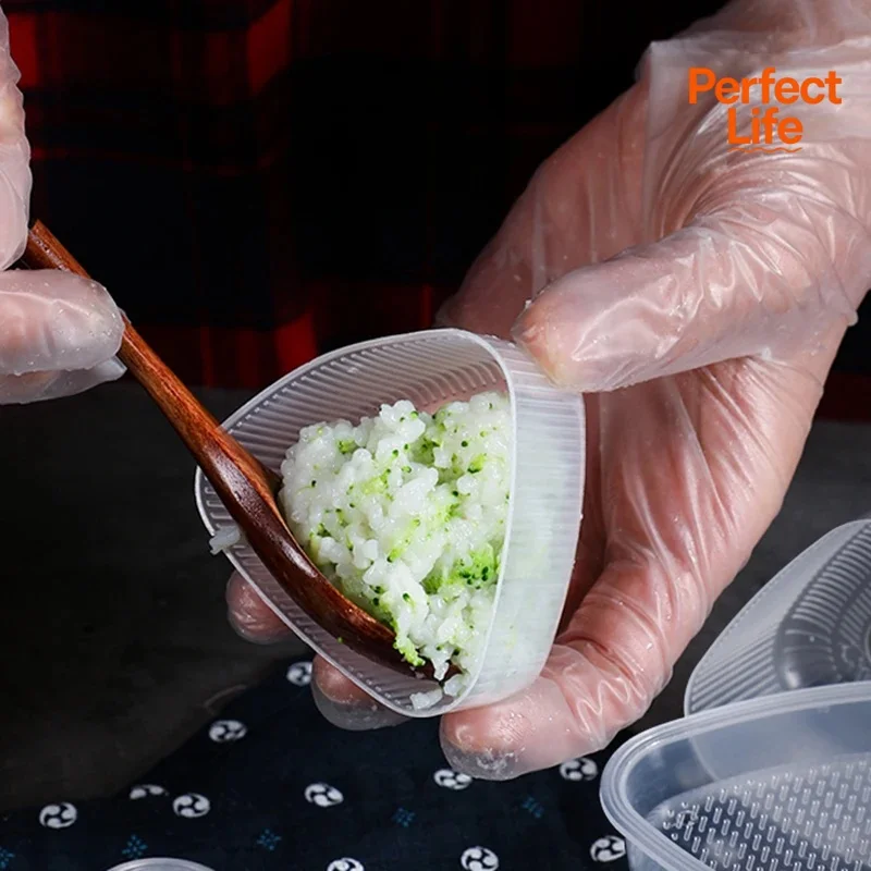 1Pcs Kitchen Accessories Sushi Mould Triangle Mould Sushi Machine Mould Sushi Tool Onigiri Rice Ball Bento Machine Mould