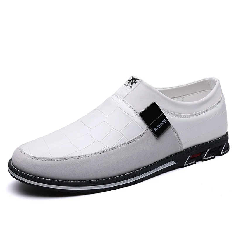 

Plus Size Men's Shoes Slip-on 53 Men's Leather Shoes Casual 57 Size Rubber Sole Casual Shoes Spot
