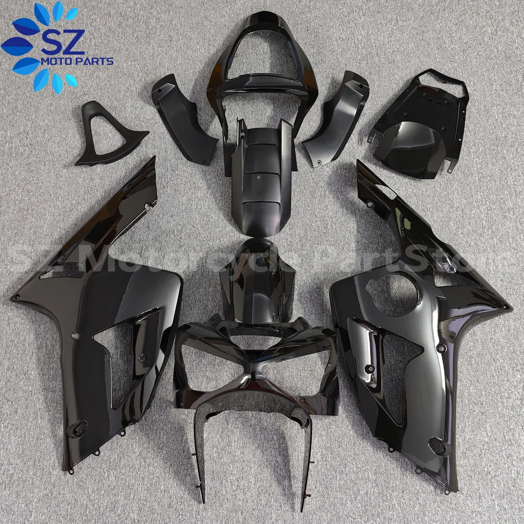 

New ABS Plastic Shell Motorcycle Fairing kit Fit For Ninja ZX6R 636 ZX-6R 2003 2004 03 04 Custom full fairings bodywork