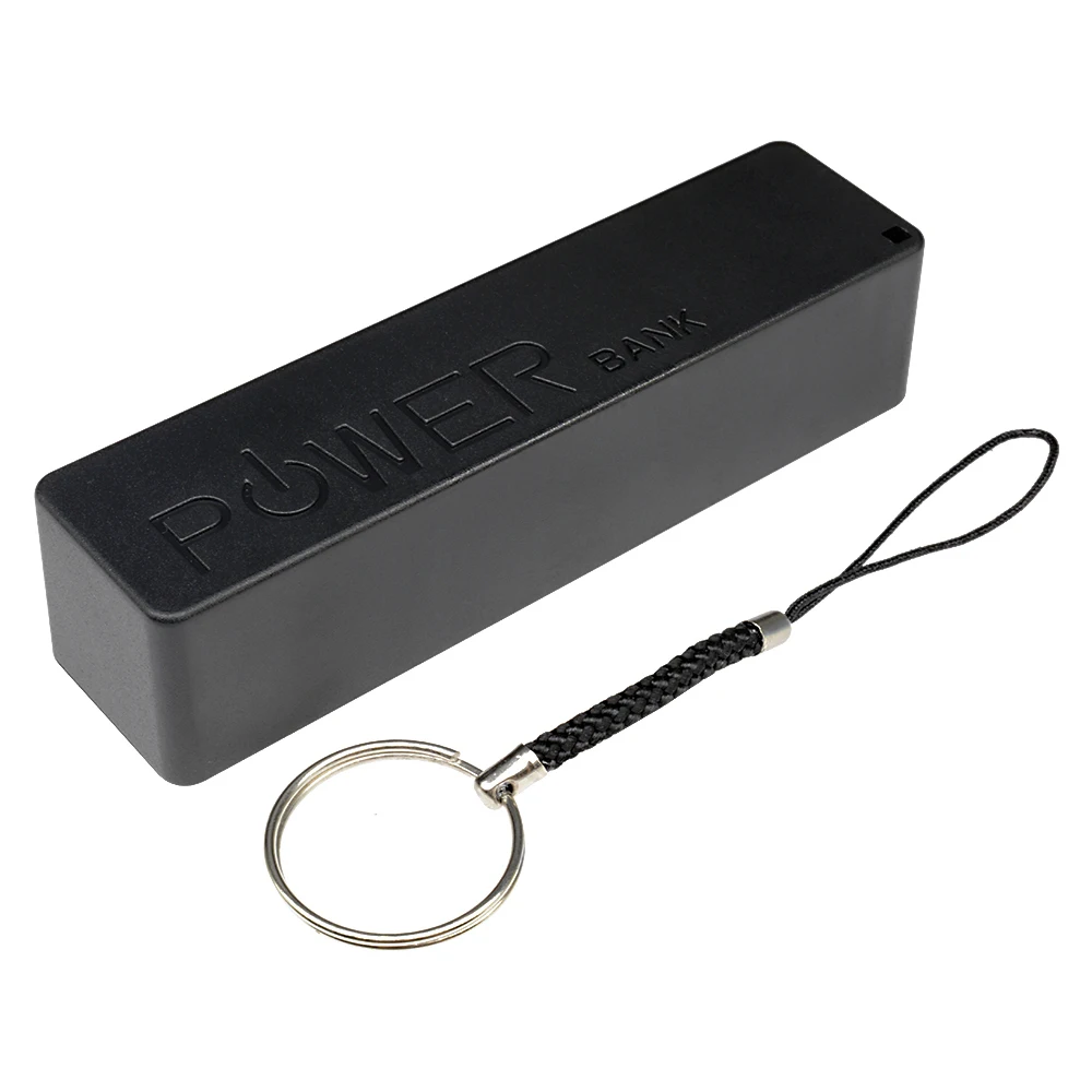 1 Section 18650 Lithium Battery Case USB Output Mobile Battery Portable DIY  Power Bank Cellphone Charger