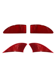 For Lexus IS250 IS300 2006 2007 2008 2009 2010-2017 Rear Bumper Reflector ABS Red Rear Brake Lamp Reflector Light Cover Shell
