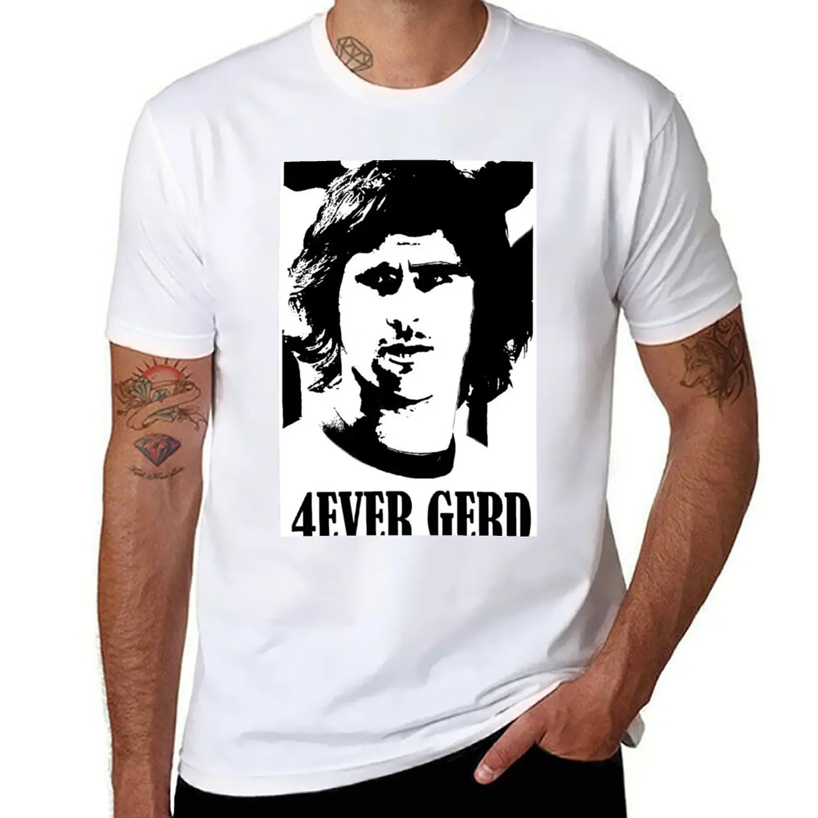

4ever gerd T-Shirt t shirts for man cotton funny t shirt man designer T-Shirt