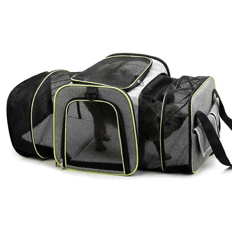 

Dog Cat Carriers Bags Shoulder Bag Portable Pet Breathable Foldable Outgoing Travel Backpack Car Portable Transport Cat Bag Cage