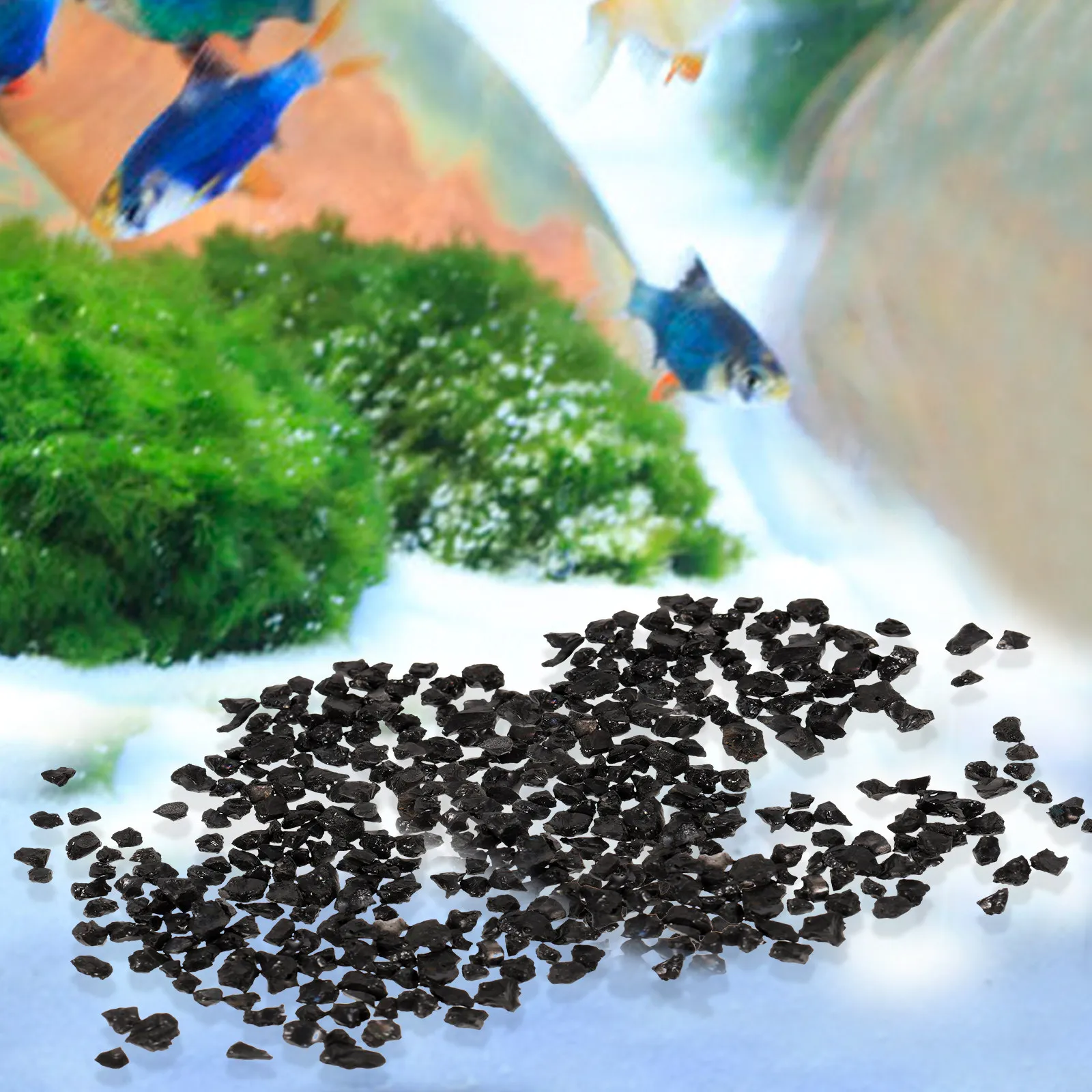 

1 Bag Microlandscape Stones Decoration Natural Small Rocks Miniature Sand Table Layout Fish Tank Garden Scenery Basing Stone