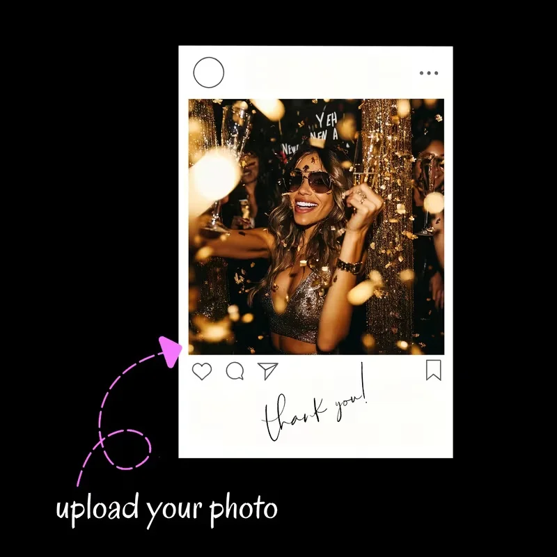 Custom Photo Printing Daily Moments DIY Valentine's Christmas Family Gatherings Anniversary Couple Memorials Ideal PVC Material