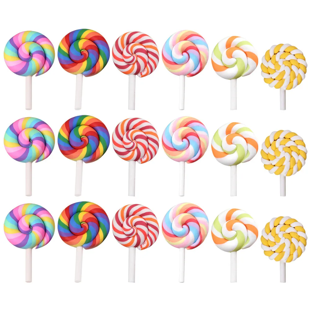 35pcs-clay-simulation-lollipop-colorful-realistic-candy-embellishment-for-diy-phone-case-decor-miniature-scene-decoration