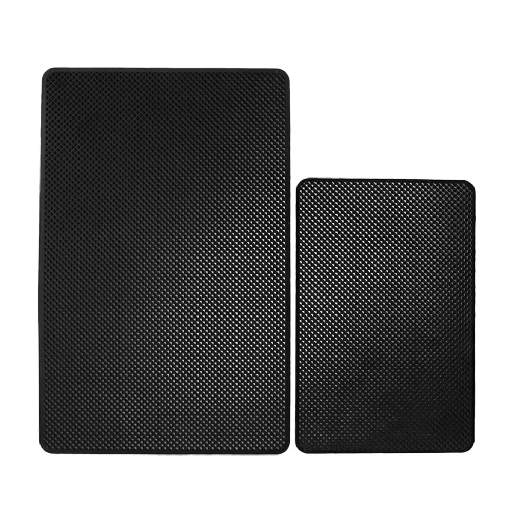 2pcs Non-Slip Car Dashboard Mat for Phone, Keys, Sunglasses & Snacks – Removable, Washable, Easy-Clean Interior Pad