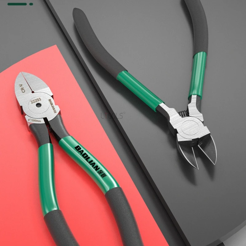 

Плоскогубцы из хромованадиевой стали с двойным лезвием, прочные, для быстрой резки, с автоматическим отскоком, экономящие силы, ручной инструмент для работы с металлом