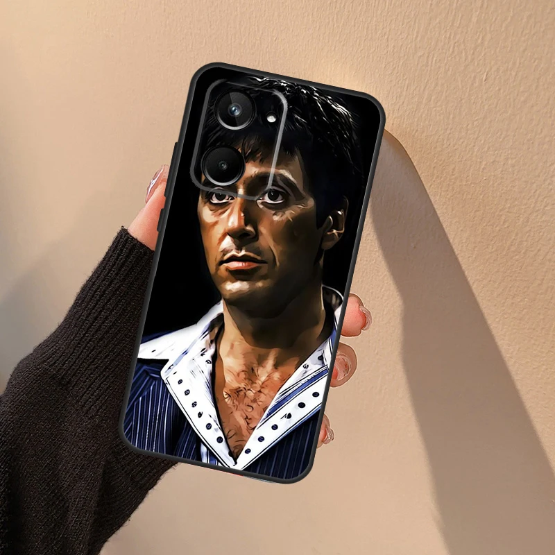 Al Pacino Scarface For Realme C53 C55 C35 C33 C31 C30 C25s C21Y C15 C11 GT Neo 5 2T 3T 8 9 10 11 Pro Plus Case