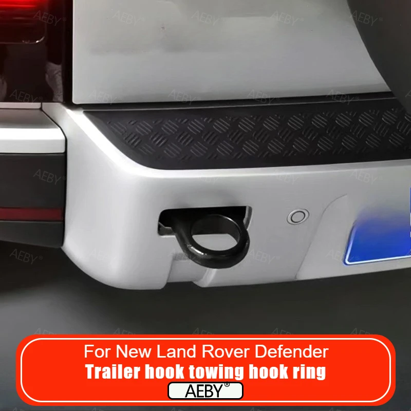 For New Land Rover Defender 2020-2026 Trailer towing hook Trailer Ring Rear bumper traction Specialized accessories Emergency
