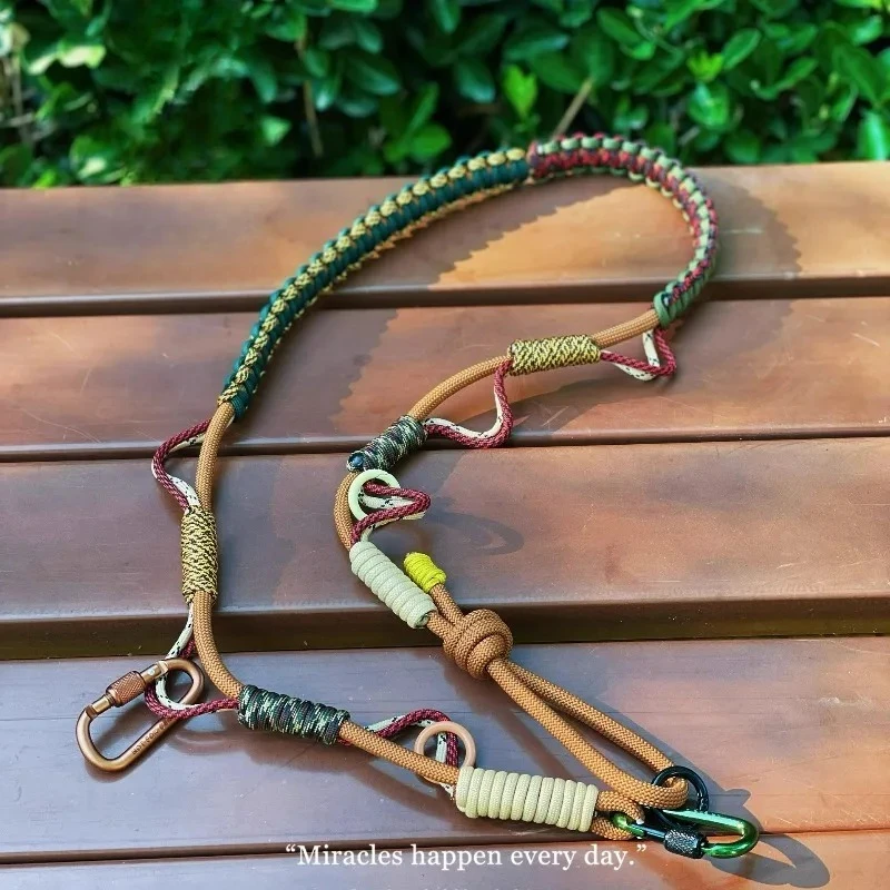 Adjustable Woven Lanyard 115-130cm Crossbody Strap for Phone Sunglasses Case
