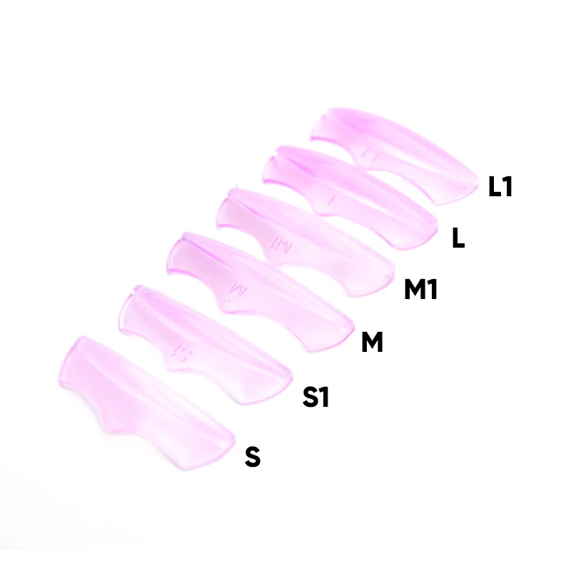 6 Pairs Crown Shape Lashes Lifting Curler Pads Silicone Eyelash Perm Rods Eyes Beauty Makeup Tools