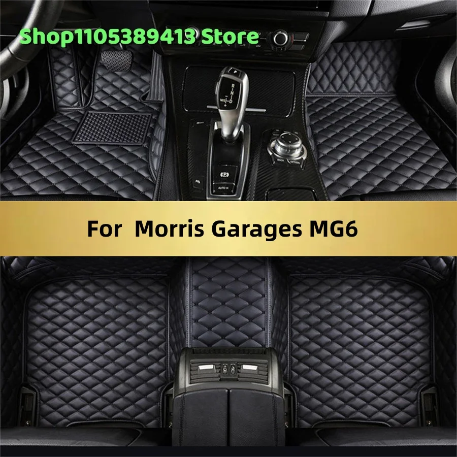 

Artificial Leather Custom Car Floor Mats For Morris Garages MG6 2022 2021 2020 2019 2018 Car Mat Accessories Mats Carpets Auto