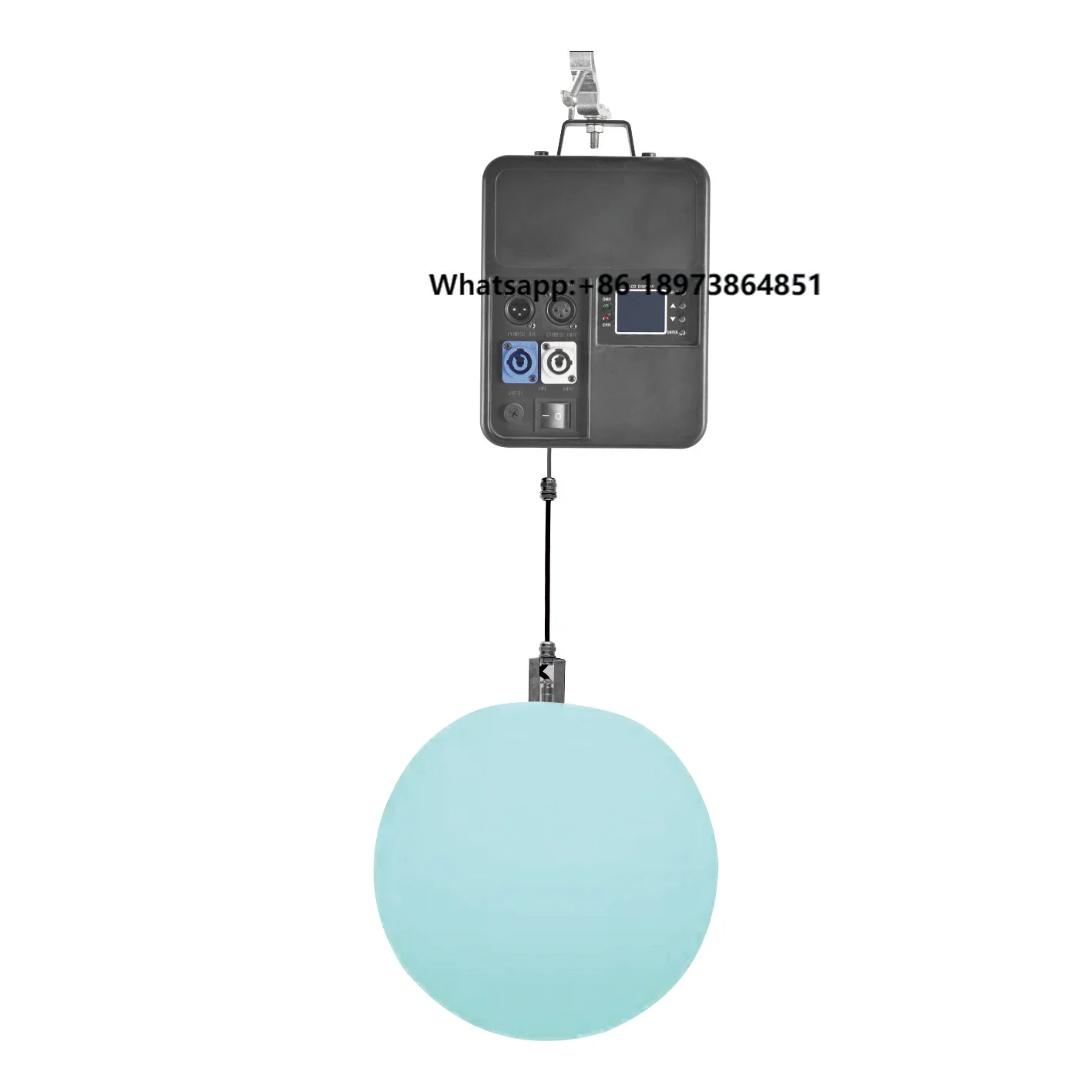 

2024 WANRAY Hot Kinetic Lights Sharp 120W 4 in 1 Wash Effect Matrix Light Lifting Ball of Stage Lighting Wedding