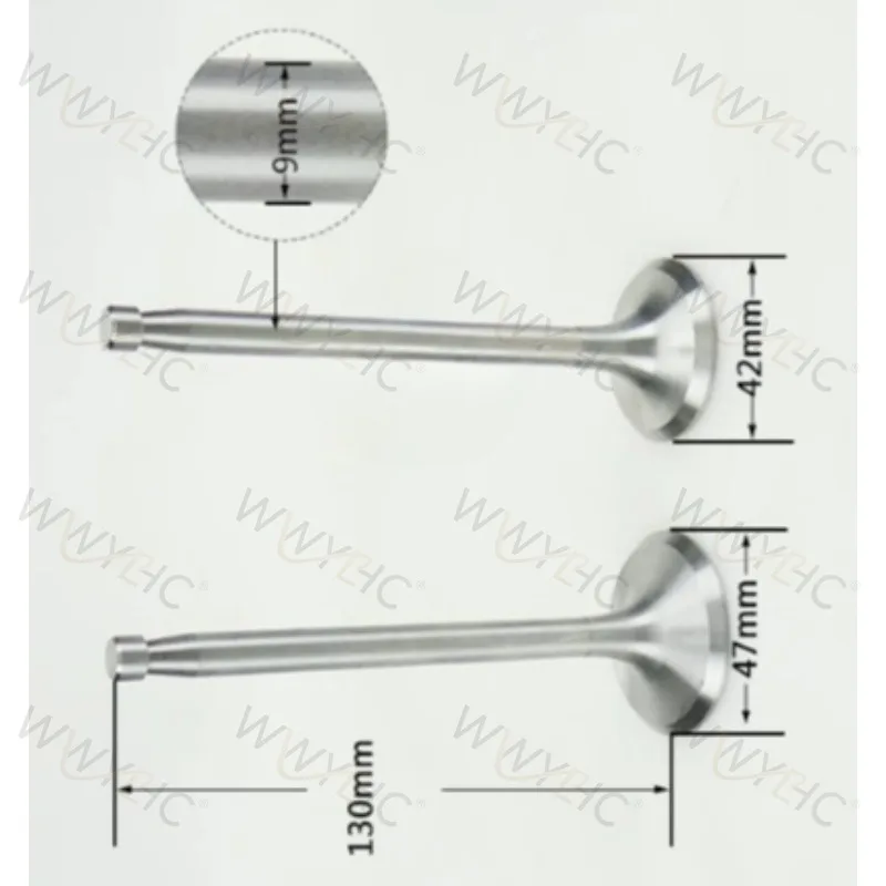 Suitable for Single Cylinder Water-cooled Oil Engine Accessories Valve S195 ZS1110 1115 12 16 20 22