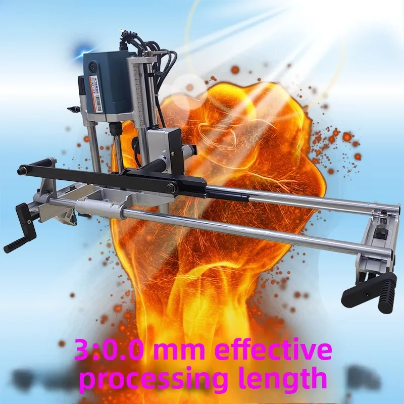 Solid wood door opener, wooden  keyhole tool, slotting machine, portable mortise ,lock hole punching , woodworking artifact