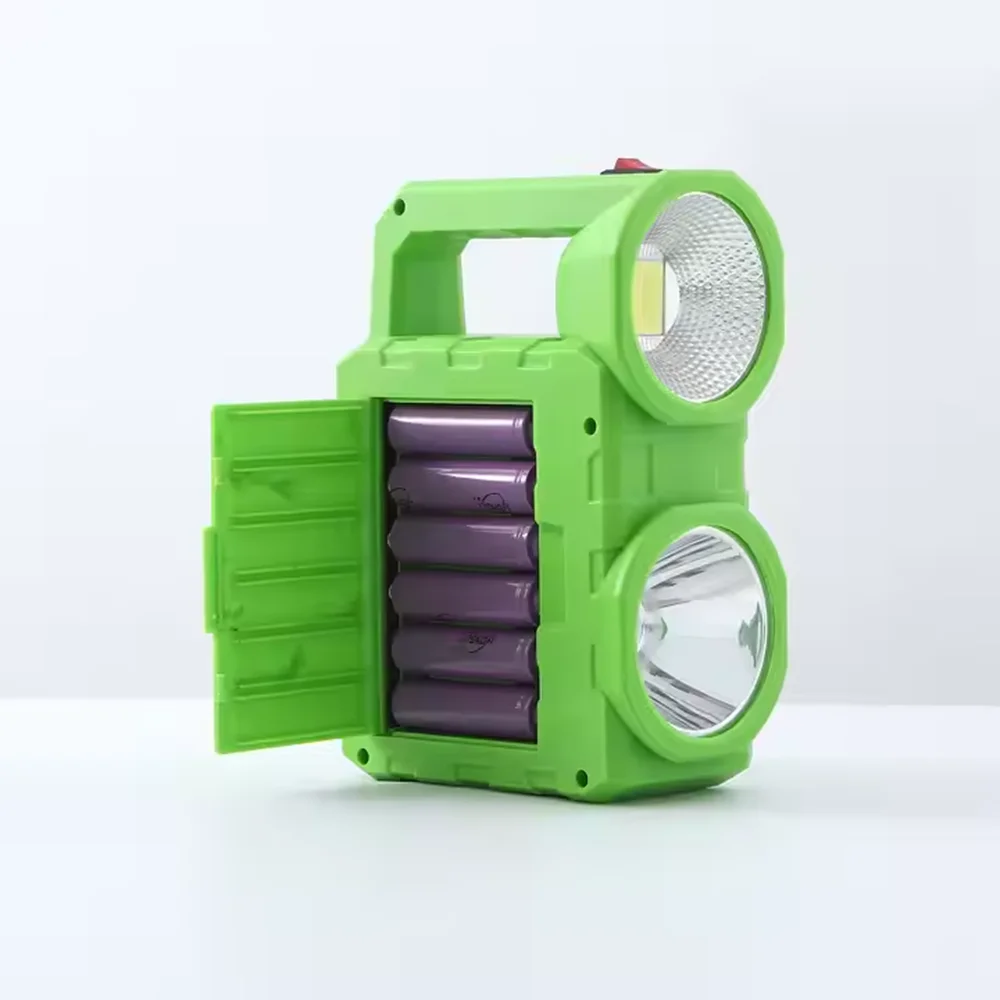 Portable Camping Solar Energy Emergency Lighting 5 in 1 Mobile USB LED Rechargeable Flashlights SOS Bulbs