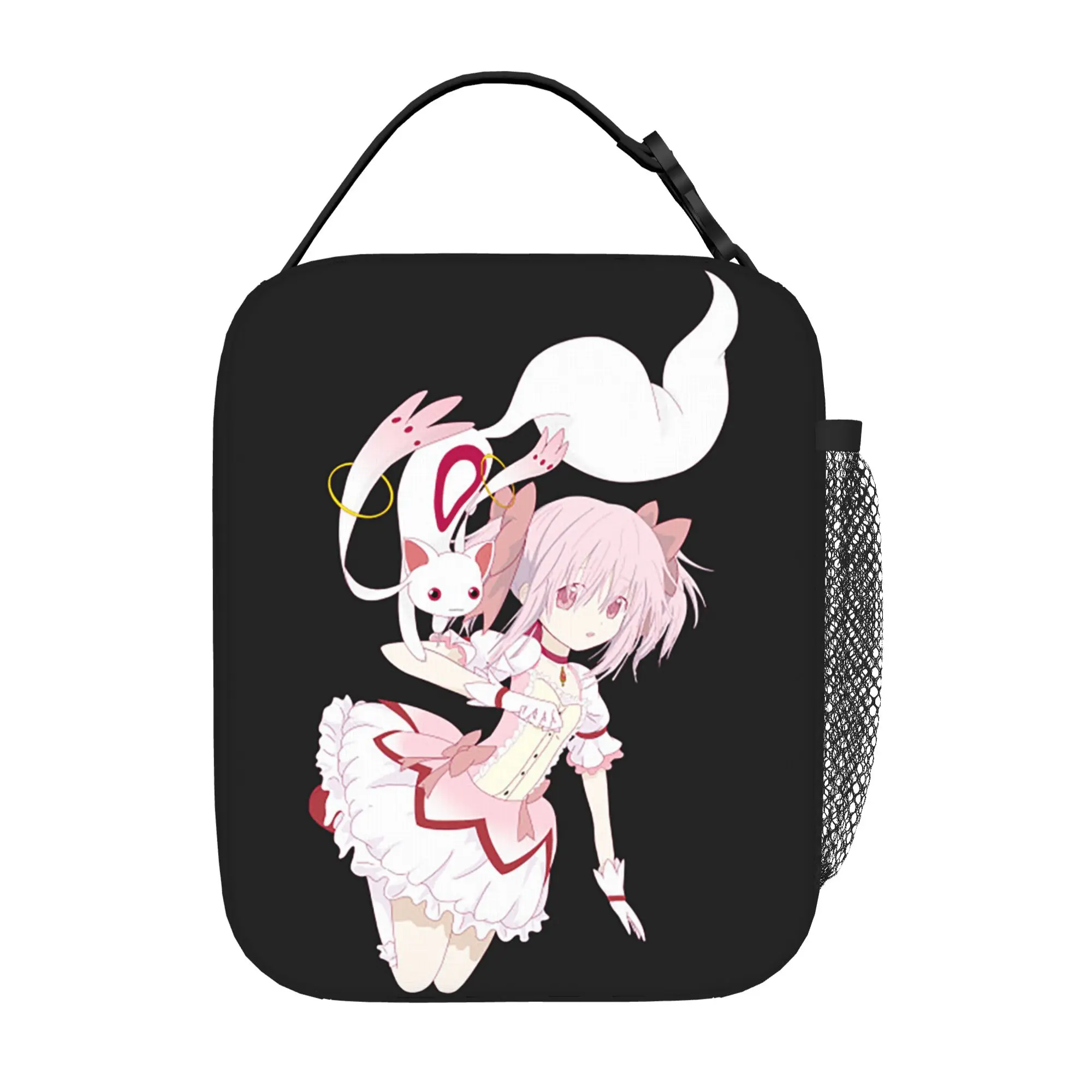 Puella Magi Madoka Magica Anime Thermal Insulated Lunch Bag for Work  Reusable Bento Box Cooler Thermal Food Box