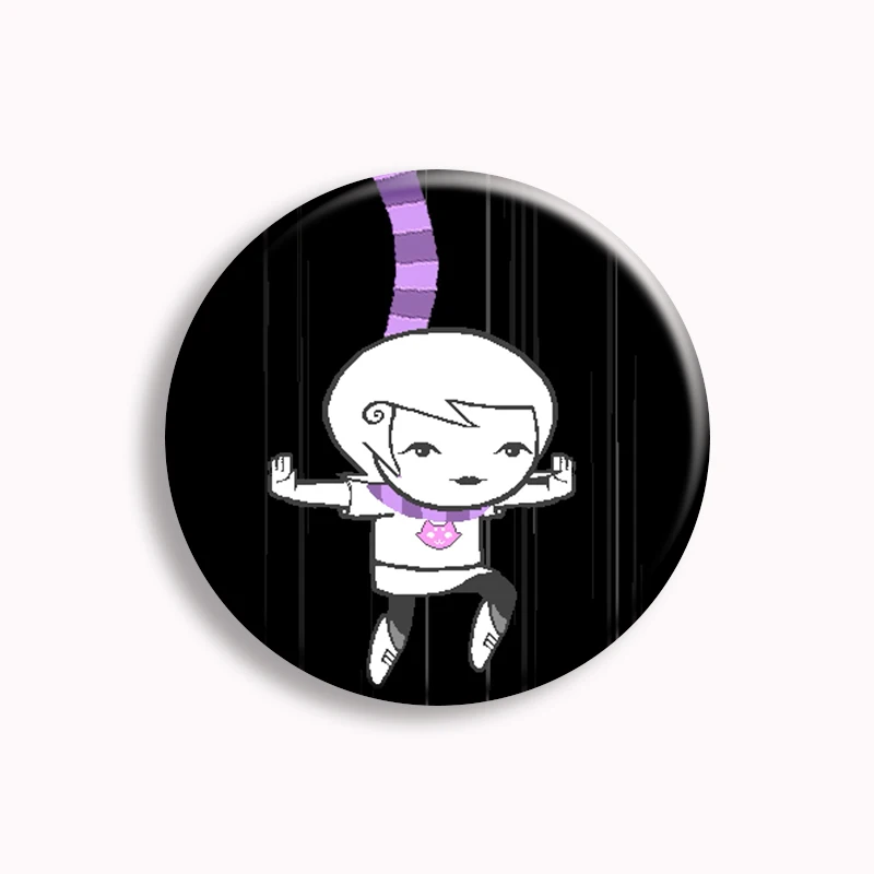 Roxy Lalonde Cartoon Button Pin Creative Anime Characte Meme Brooch Bag Decor Badge Fans Collect Friends Gifts