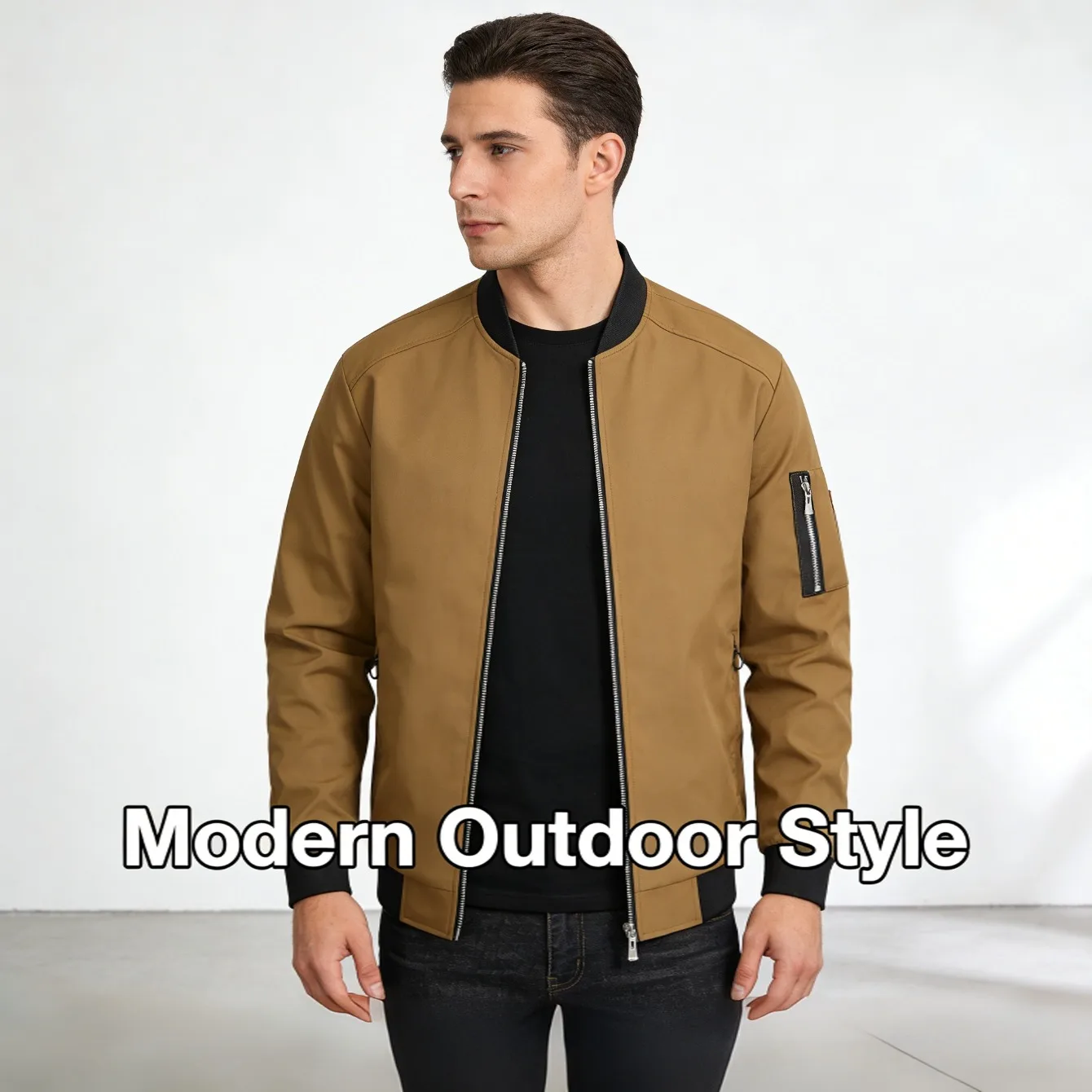 

Мужская повседневная куртка для активного отдыха, осенний американский стиль, рабочая одежда, верхняя одежда