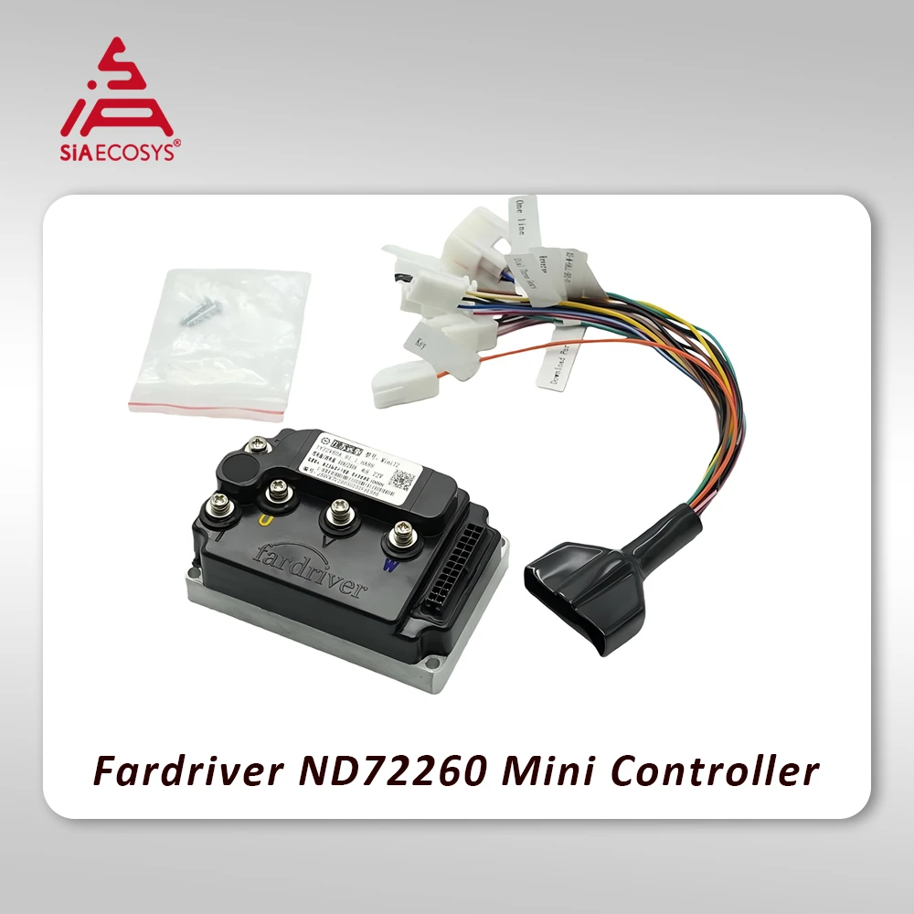 New Arrival FARDRIVER ND72260 MiNi12 72V 260A BLDC Hall Programmable Tiny Controller For 1500W Motorcycle