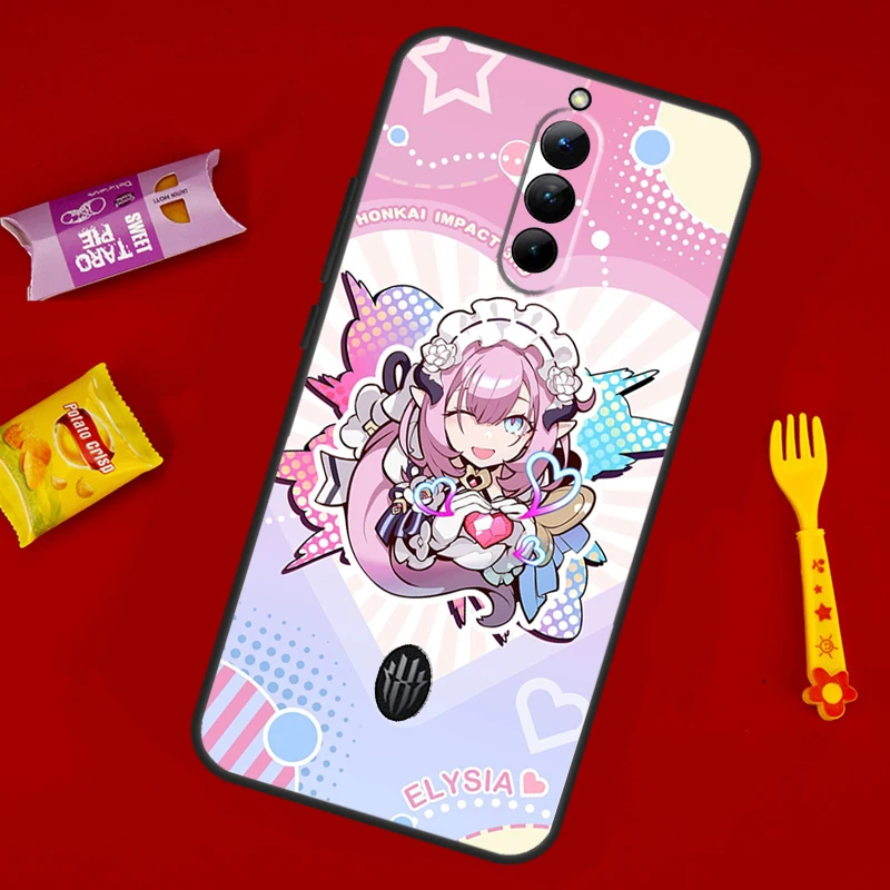 Elysia Honkai impact For ZTE Nubia Red Magic 8 Pro Plus Soft Case For Redmagic 7 Pro 7S 5G 5S 6R 6S 6 Pro Cover