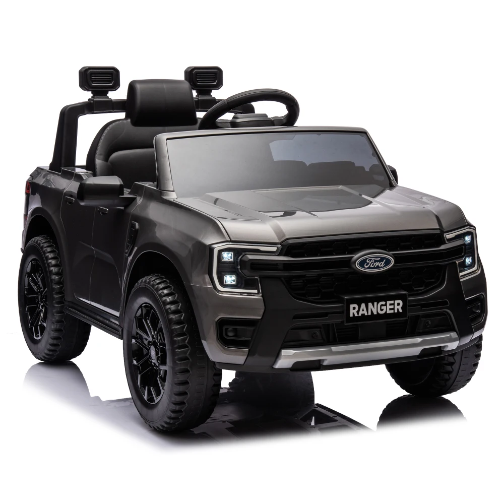 12V Kids Ride on Car W/Parents Remote Control, Licenseed Ford Ranger, 2WD, zawieszenie tylnego koła, Low Start, reflektor, Horn, MP3