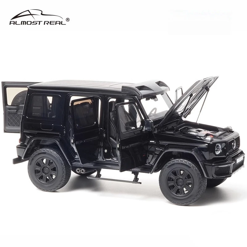 Neuer Bestand fast echt 1:18 Bosu 800 G-Klasse G63 4x42 2023 Simulation vollständig geöffnetes Mikro-Druckguss-Automodell aus Legierung, individuelles Spielzeug-Geschenk