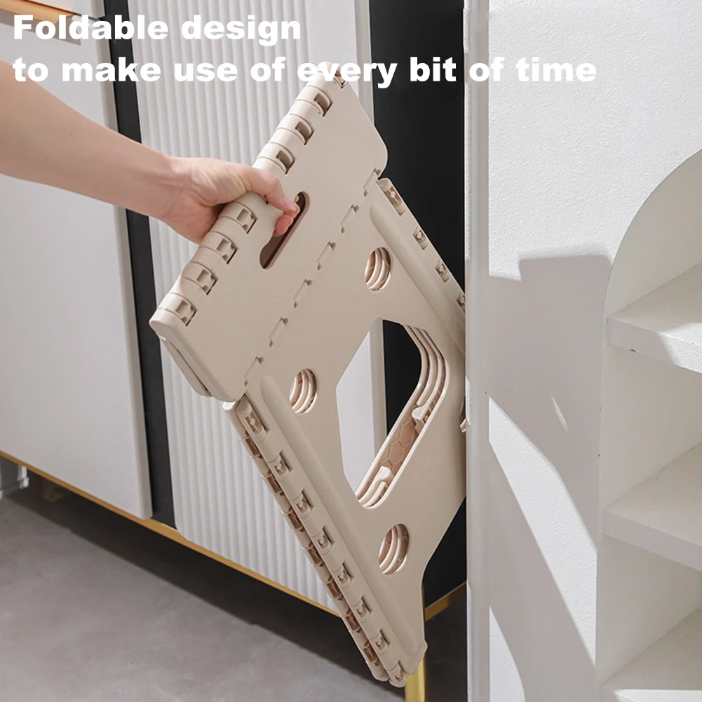 18 Polegada dobrável passo fezes portátil dobrável fezes de plástico resistente passo cadeira dobrável pedal doméstico para cozinha