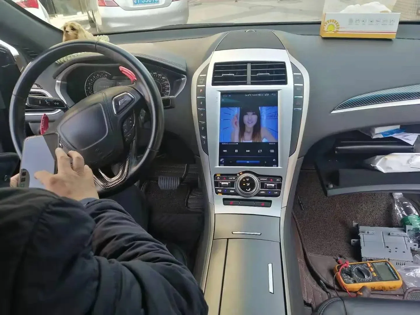 9.7''Radio per auto per Lincoln MKZ 2017 -2019 Wireless Carplay Android Auto Lettore multimediale GPS Autoradio Stereo Unità principale Schermo