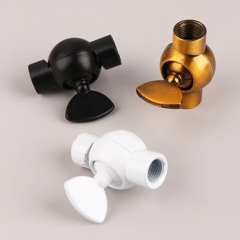 1PCS Lighting Accessories Wall Lamp Steering Head Corresponds External Thread Hollow Thread Connector For Table Lamp