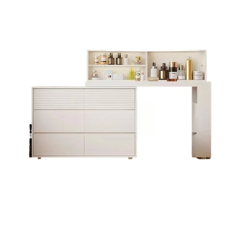 

TGF French Cream Wind Six Bucket Cabinet Integrated Dresser Drawer Multifunctional Locker