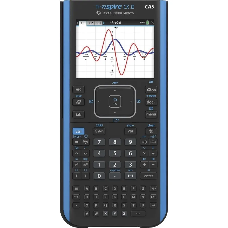 Kolorowy kalkulator graficzny TI-Nspire CX II CAS z oprogramowaniem studenckim (PC/)