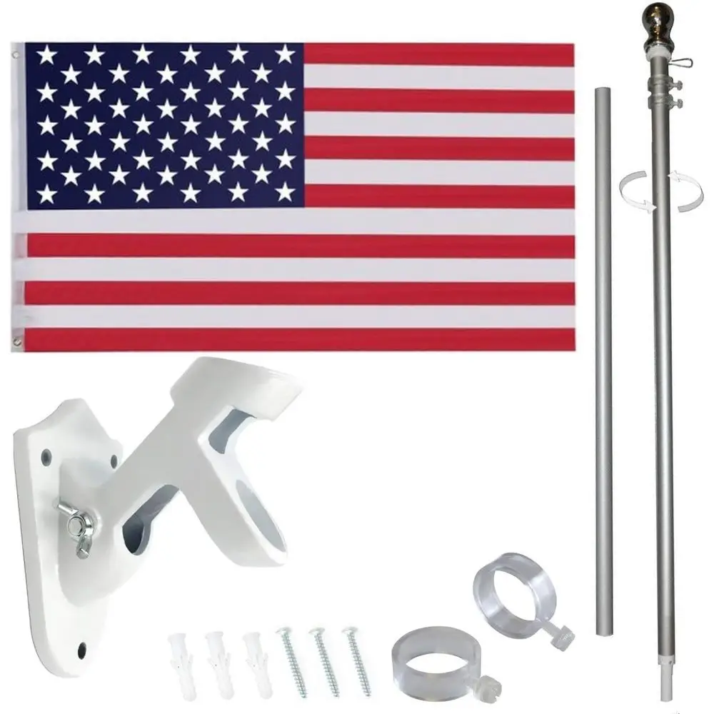 

Набор для спиннинговой ловли 6 eet ree с американской леской (3x5) - для использования на открытом воздухе | Вышитые звезды - В комплекте кронштейн для лагпола - Rust ree