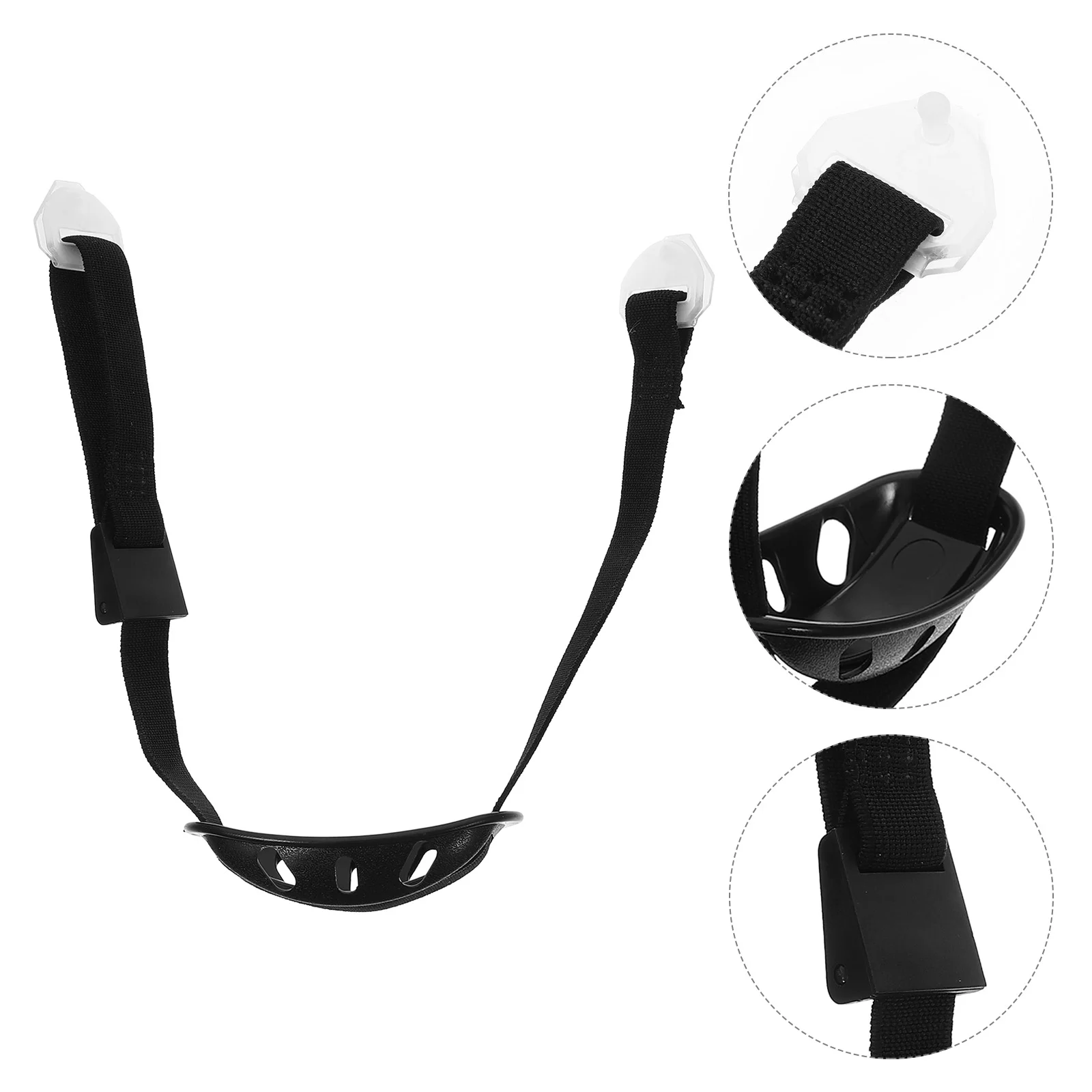 Chin Strap for Waist Belt Supplies Adjustable Black Safety Chain Toddler